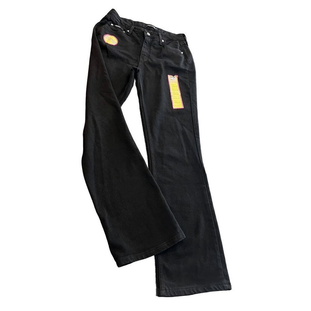 RIDERS BY LEE Women's Riding Bootcut Jeans Black 30W x 32L